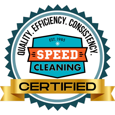 Speed Cleaning Certification Badge