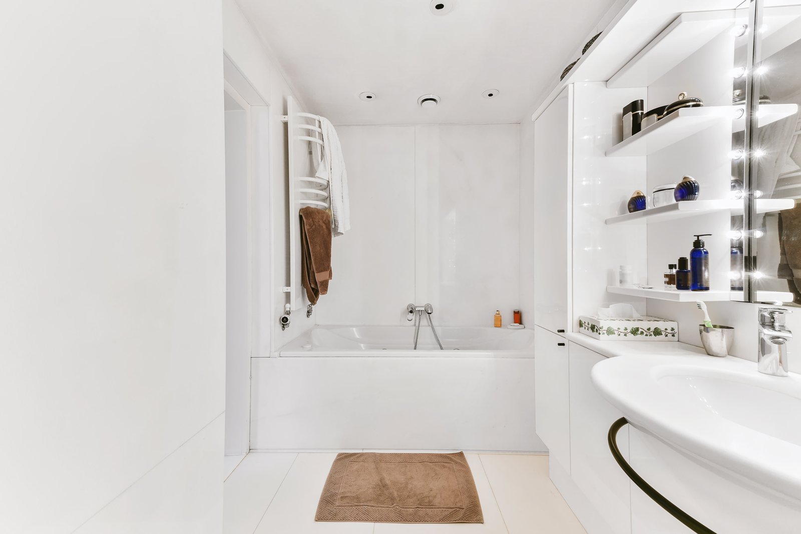 Clean bathroom interior