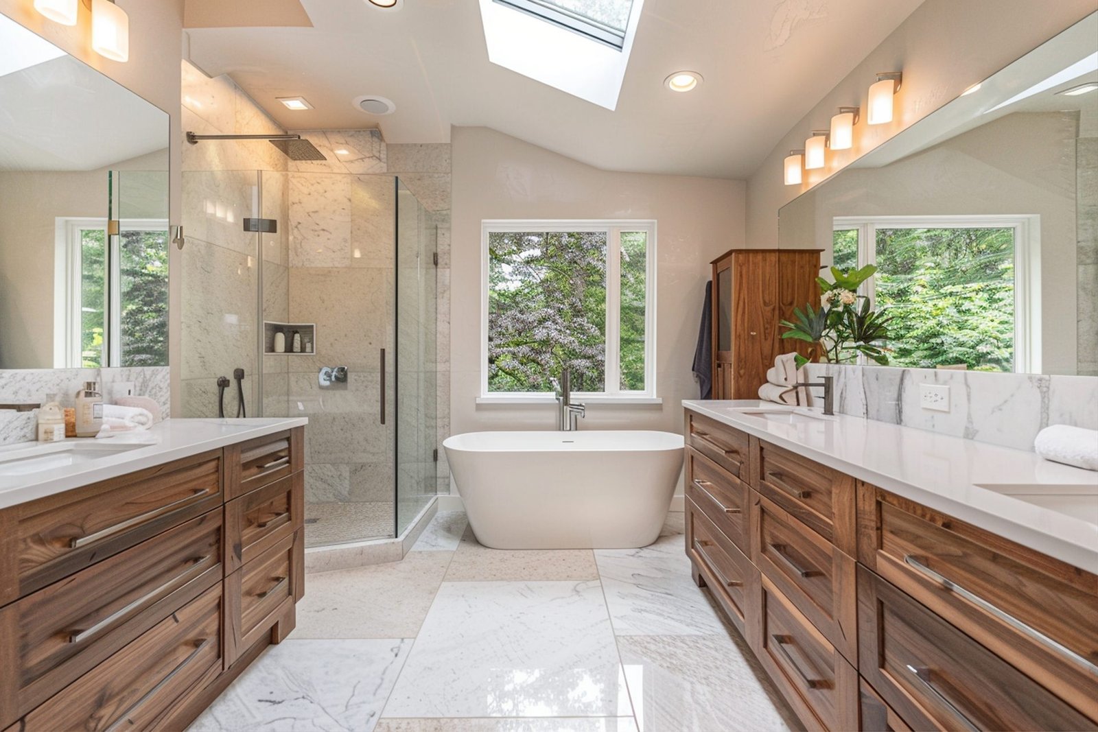 Sparkling clean bathroom in Montgomery County, MD