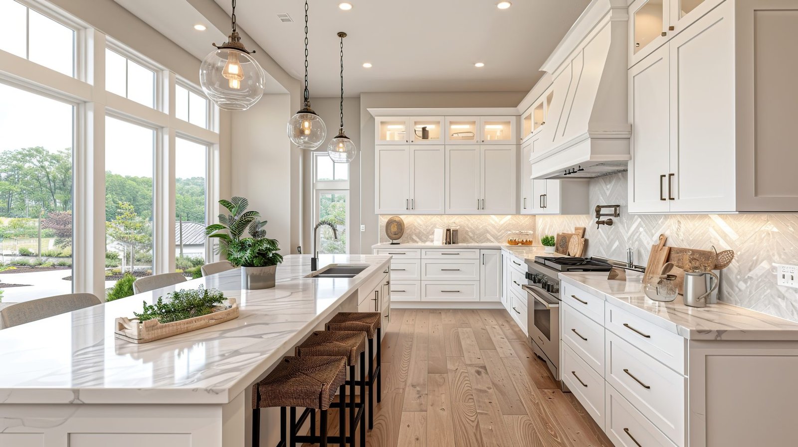 Spotless kitchen cleaned by SP Cleaning Services